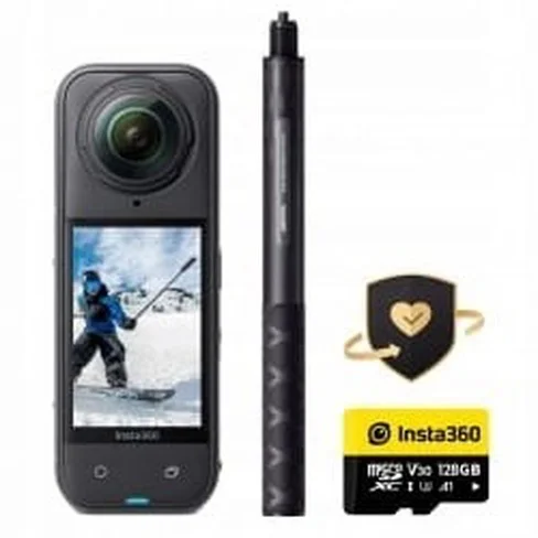Cámara de Acción INSTA360 X5 8K CINSAAHA SNOWBOARD BUNDLE (X581)