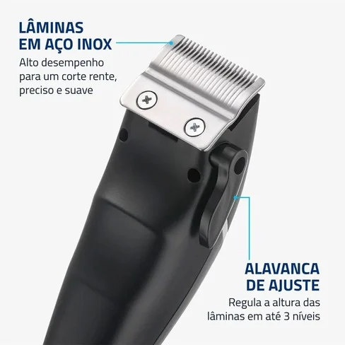 Cortador de Pelo Mondial Smart Cut CR-11-BI