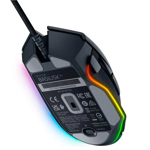 Mouse Gamer Ergonómico Razer Basilisk V3 RZ01-04000100-R3M1 RGB 26k DPI