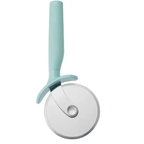 Cortador de Pizza KitchenAid KAS113OHMIG con Rueda de Acero Inoxidable Soft Grip – Celeste