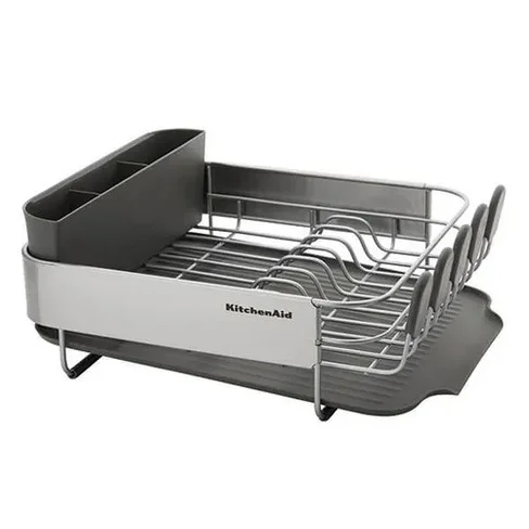 Escurridor de Platos Compacto KitchenAid KEG895BXCGA 40,8 x 32 cm – Gris