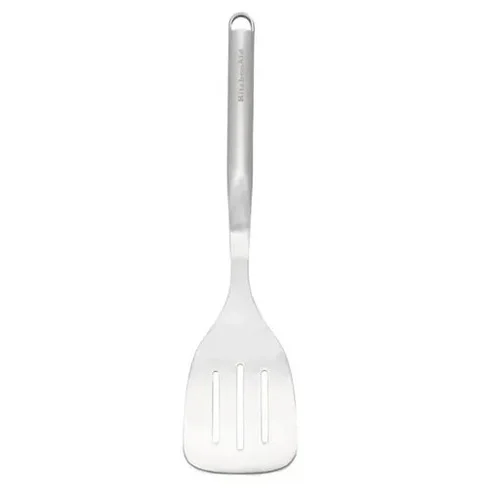 ESPÁTULA PERFORADA KITCHENAID KMG002OHSS PREMIUM 34,6 CM DE ACERO INOXIDABLE – PLATA