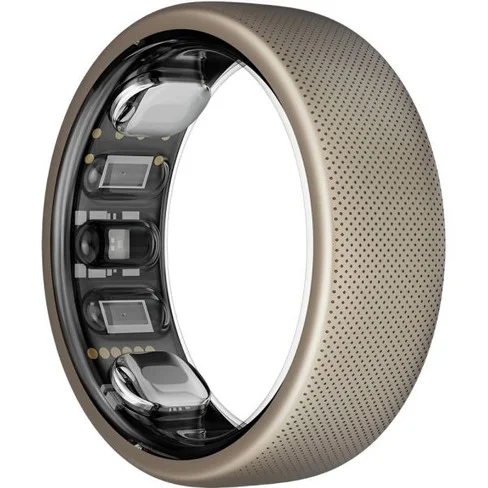 Anillo Smart Amazfit Helio Ring A2321 Talla 12 de Titanio con Monitoreo de Sueño y Salud