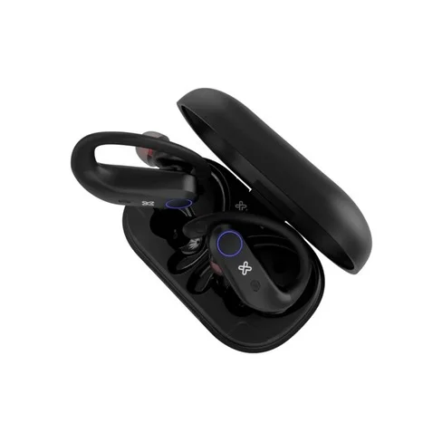 AURICULAR CON MICROFONO KLIP KTE-500BK XTREMEBUDS BT/MIC/TWS/TOUCH/IPX7/NEGRO