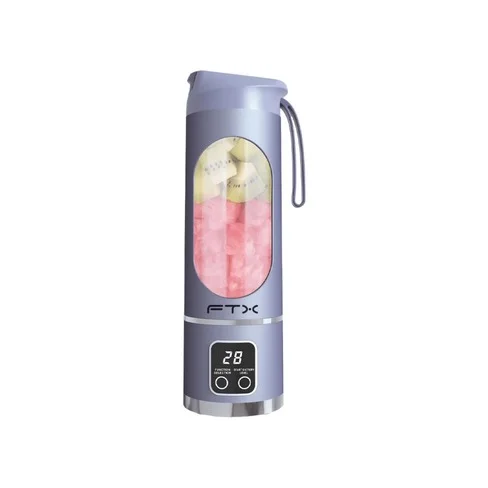 LICUADORA PORTATIL FTX 25W RECARGABLE 3 FUNCIONES BLANCO PB-WH