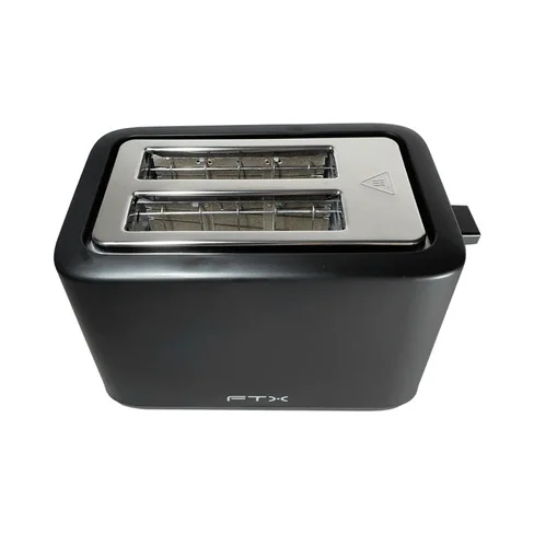 TOSTADORA FTX 2 PANES 800W 220V 7 NIVELES/DESCONGELA NEGRO TSR2-40