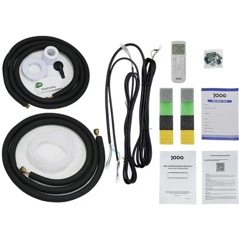 Aire acondicionado Joog JGS12KB 12000BTU Caliente/Frío 220V/50Hz con kit - negro