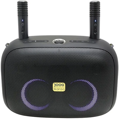 Parlante Joog Bold XS-1000 300W TWS con 2 micrófonos inalámbricos