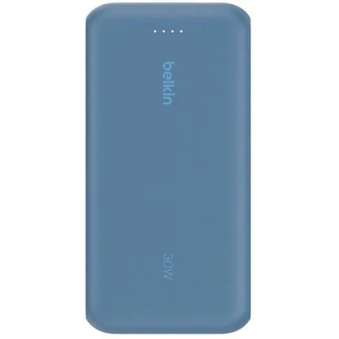 Cargador portátil belkin boostcharge 20k 20000mah con cable usb-c integrado 30w