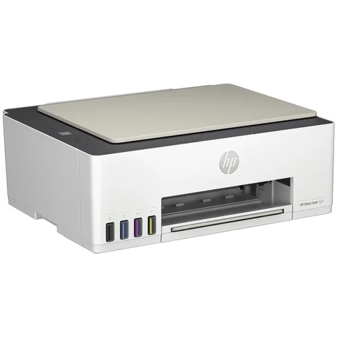 Impresora HP Smart Tank 523 multifunción 3x1 color usb bivolt - blanca