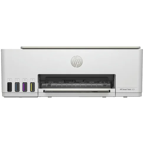 Impresora HP Smart Tank 523 multifunción 3x1 color usb bivolt - blanca
