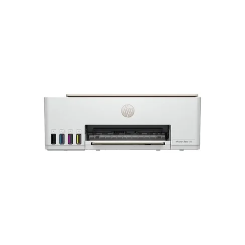 Impresora HP Smart Tank 583 multifunción 3x1 color usb wi-fi bivolt - Blanca