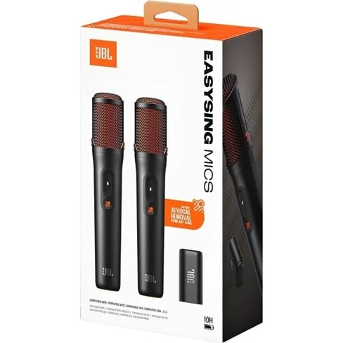 Micrófonos Inalámbricos JBL Easysing Mics Kit - 2 unidades 