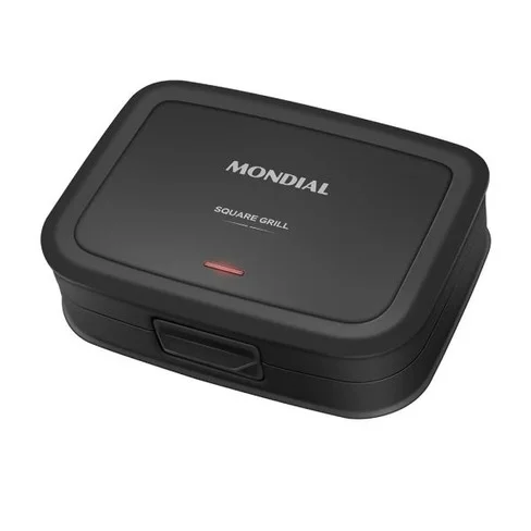 Grill + Sandwichera Mondial Square SQ-01 3 en 1
