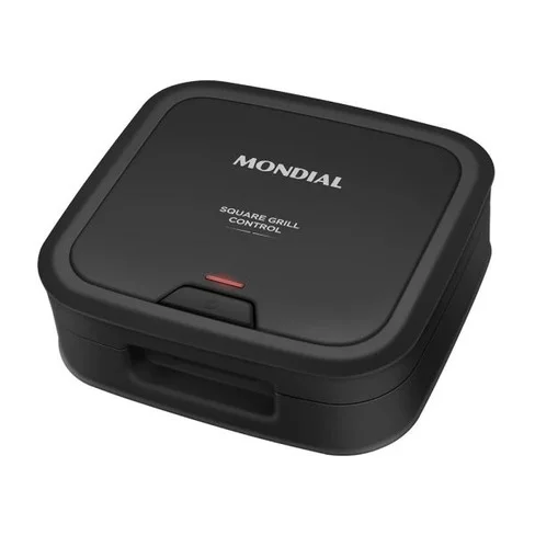 Grill + Sandwichera Mondial Square Control 3 en 1 SQ-02
