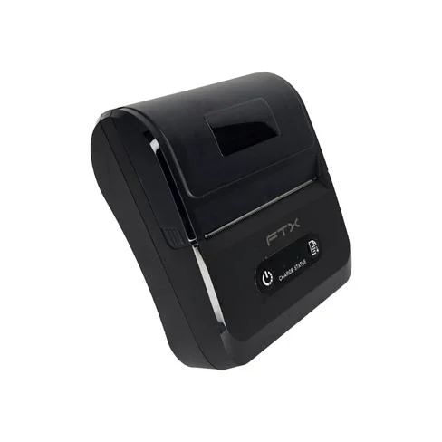 IMPRESORA TERMICA DIRECTA FTX RECIBOS 3" TDR080BT PORTATIL USB/BT NEGRO