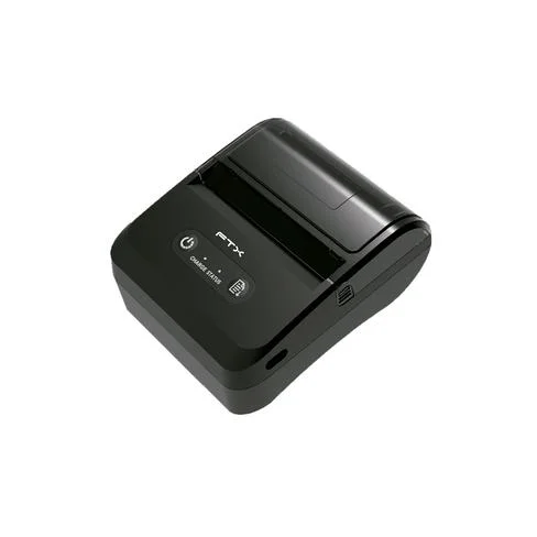 IMPRESORA TERMICA DIRECTA FTX RECIBOS 3" TDR080BT PORTATIL USB/BT NEGRO