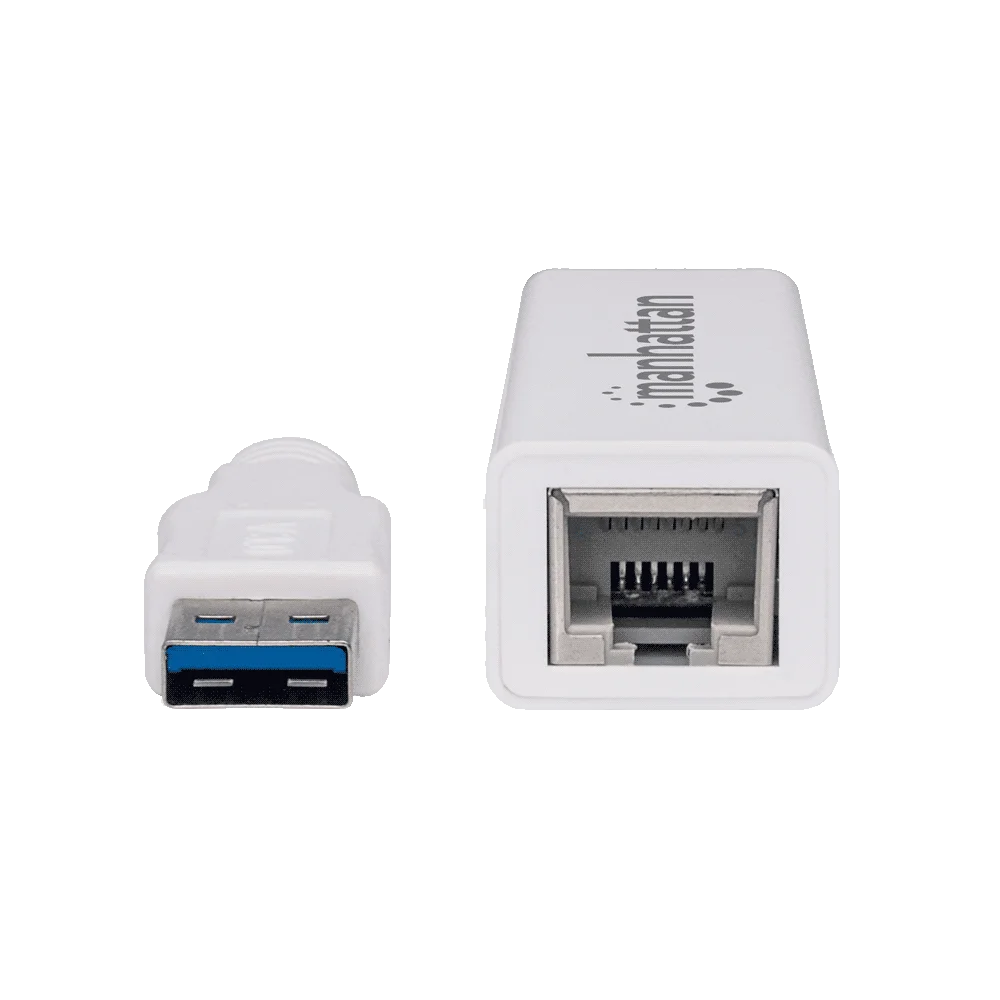 ADAPTADOR USB 3.0/RJ45 506847 10/100/1000 MBPS GIGABIT BLANCO