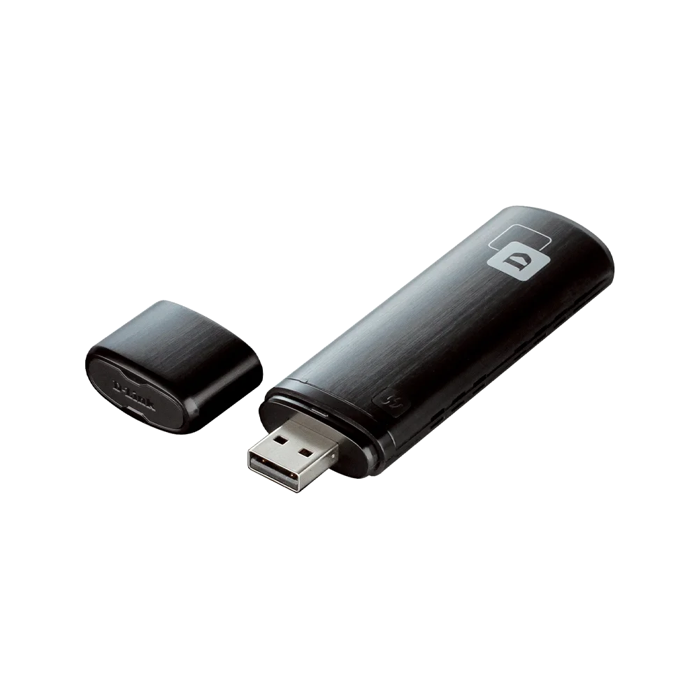 ADAPTADOR WIRELESS D-LINK USB DWA-182 DUAL BAND AC1200 2.4/5GHZ