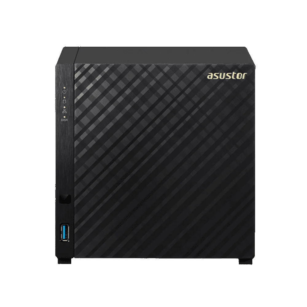 ALMACENAMIENTO NAS ASUSTOR AS3204T V2 CEL1.6/4BAY/2GB/2-GBLAN/HDMI/USB3.1