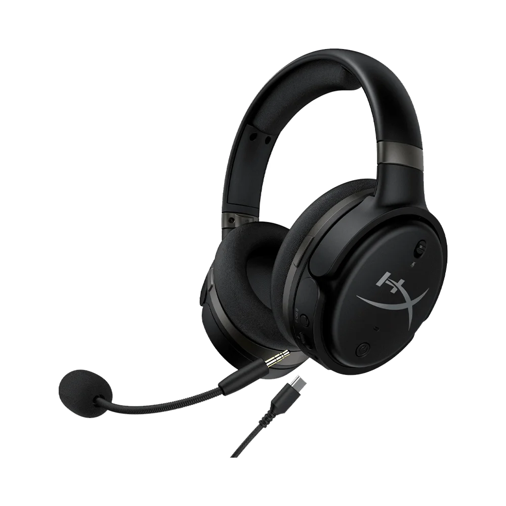 AURICULAR CON MICROFONO GAMER HYPERX HX-HSCOS-GM/WW CLOUD ORBIT HEADPH USB/3.5MM NEGRO