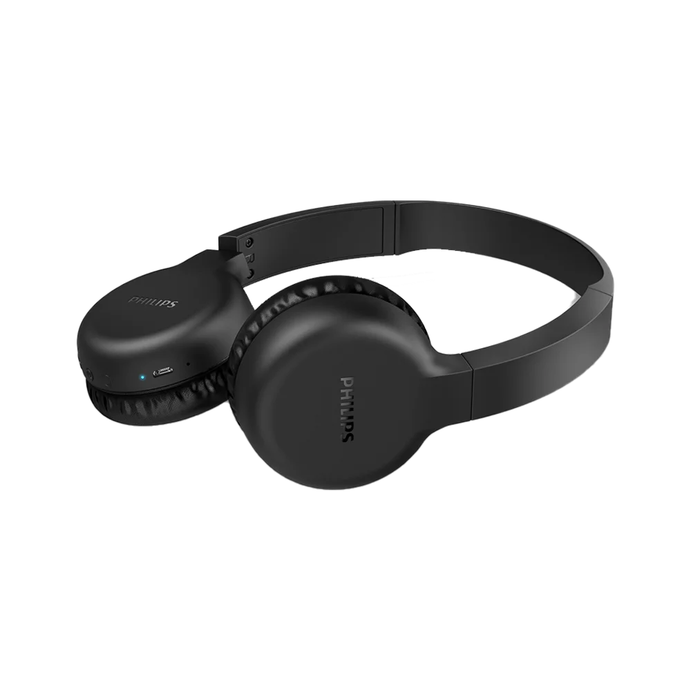 AURICULAR CON MICROFONO PHILIPS TAH1205BK/00 HEADPH/BT/USB-C/NEGRO