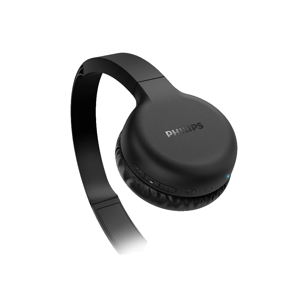 AURICULAR CON MICROFONO PHILIPS TAH1205BK/00 HEADPH/BT/USB-C/NEGRO