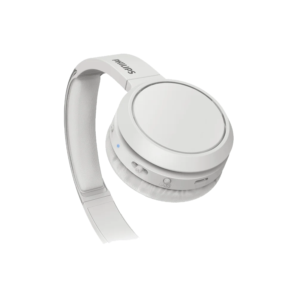 AURICULAR CON MICROFONO PHILIPS TAH4205WT/00 HEADPH/BASS/BT/USB-C/BLANCO