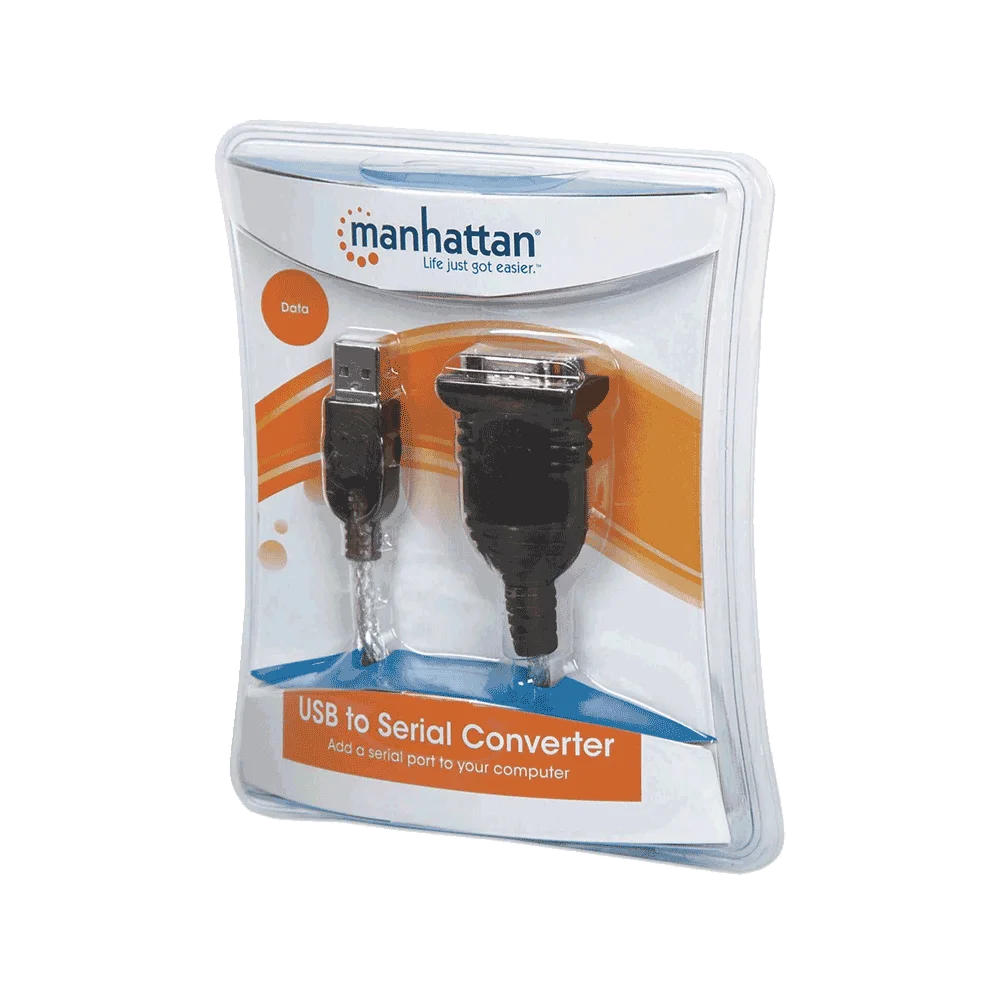 CABLE CONVERTIDOR  USB A SERIAL 205146 45CM