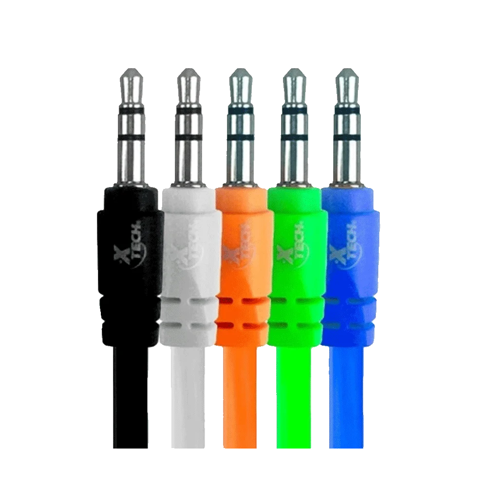 CABLE XTECH PACK10 AUXILIAR XTG-212 JACK 3.5 1M