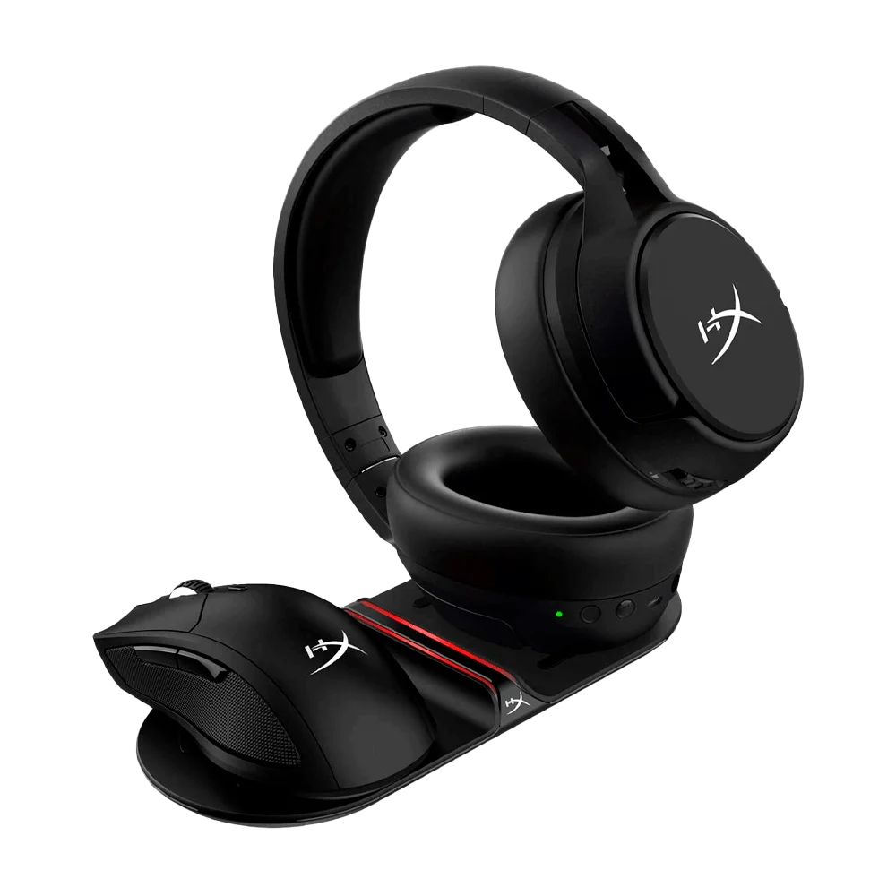 CARGADOR INALAMRICO HYPERX HX-CPBS-A CHARGEPLAY BASE W. QI 15W/USB/NEGRO