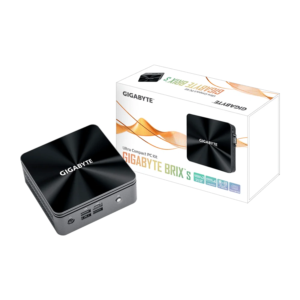 COMPUTADORA GIGA BRIX GB-BRI5H-10210E CORE i5 1.6/HDMI/WIFI/RED/M.2/DDR4/USBC/USB 3.2