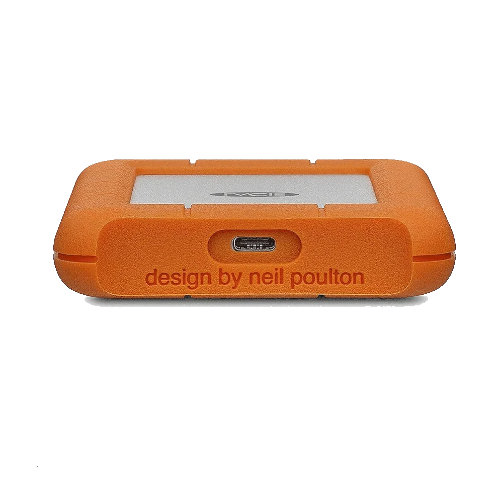 DISCO DURO EXTERNO LACIE 2TB RUGGED THUNDERBOLT USB-C 125 MB/S STFR2000800