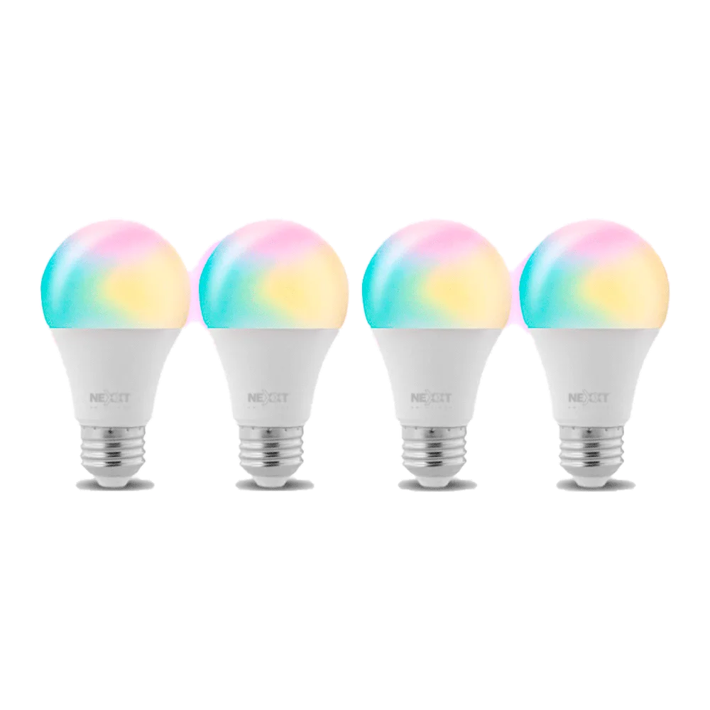 FOCO IOT NEXXT KIT DE 4 COLOR 110V 9W A19 E26/27 NHB-C110
