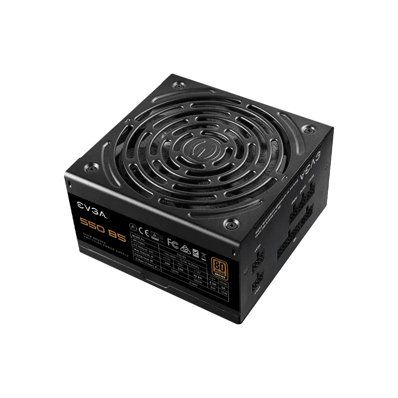 FUENTE EVGA 550W 80PLUS BRONZE 220-B5-0550-V1