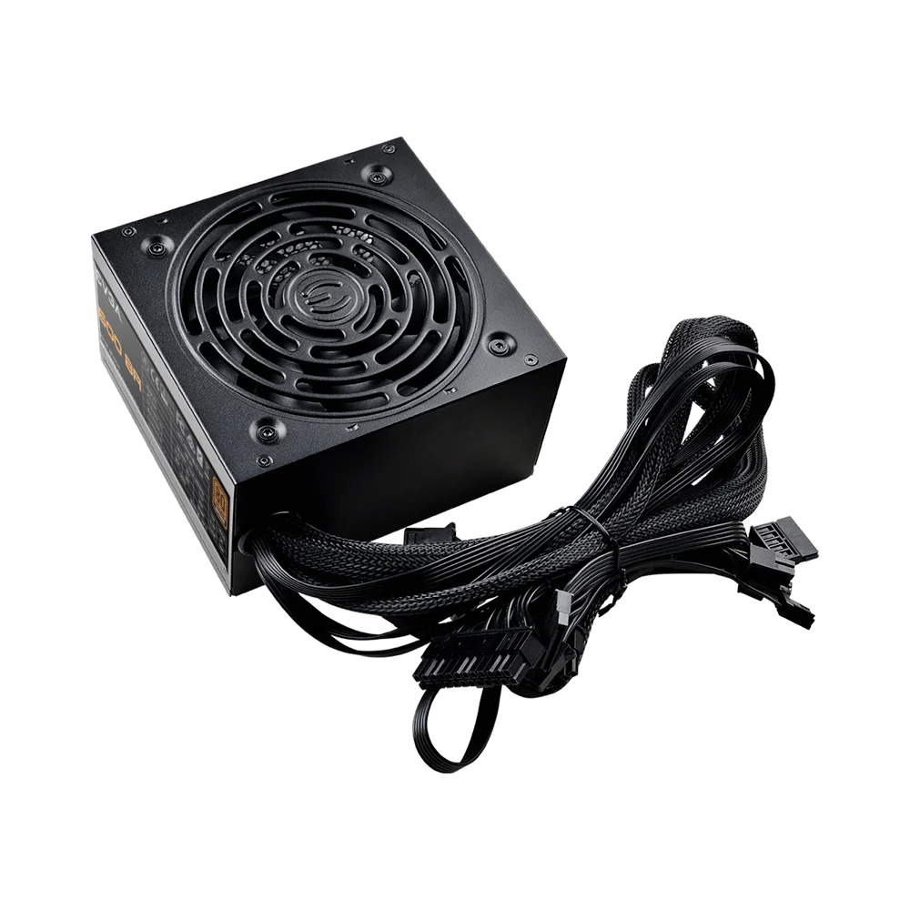 FUENTE EVGA 600W BA 80PLUS BRONZE 100-BA-0600-K1