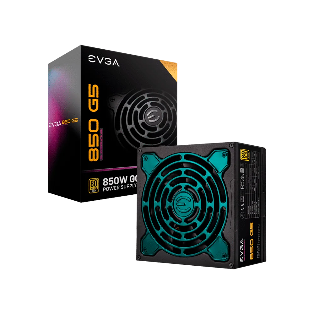 FUENTE EVGA 850W G5 80PLUS GOLD FULL MODULAR 220-G5-0850-X1 - Mercado ...