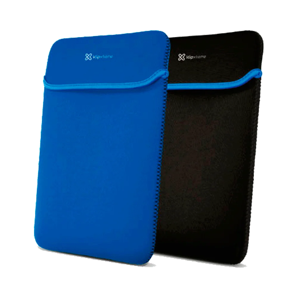FUNDA P/NB KLIP KNS-415BL KOLOURS 15.6" REVERSIBLE AZUL/NEGRO