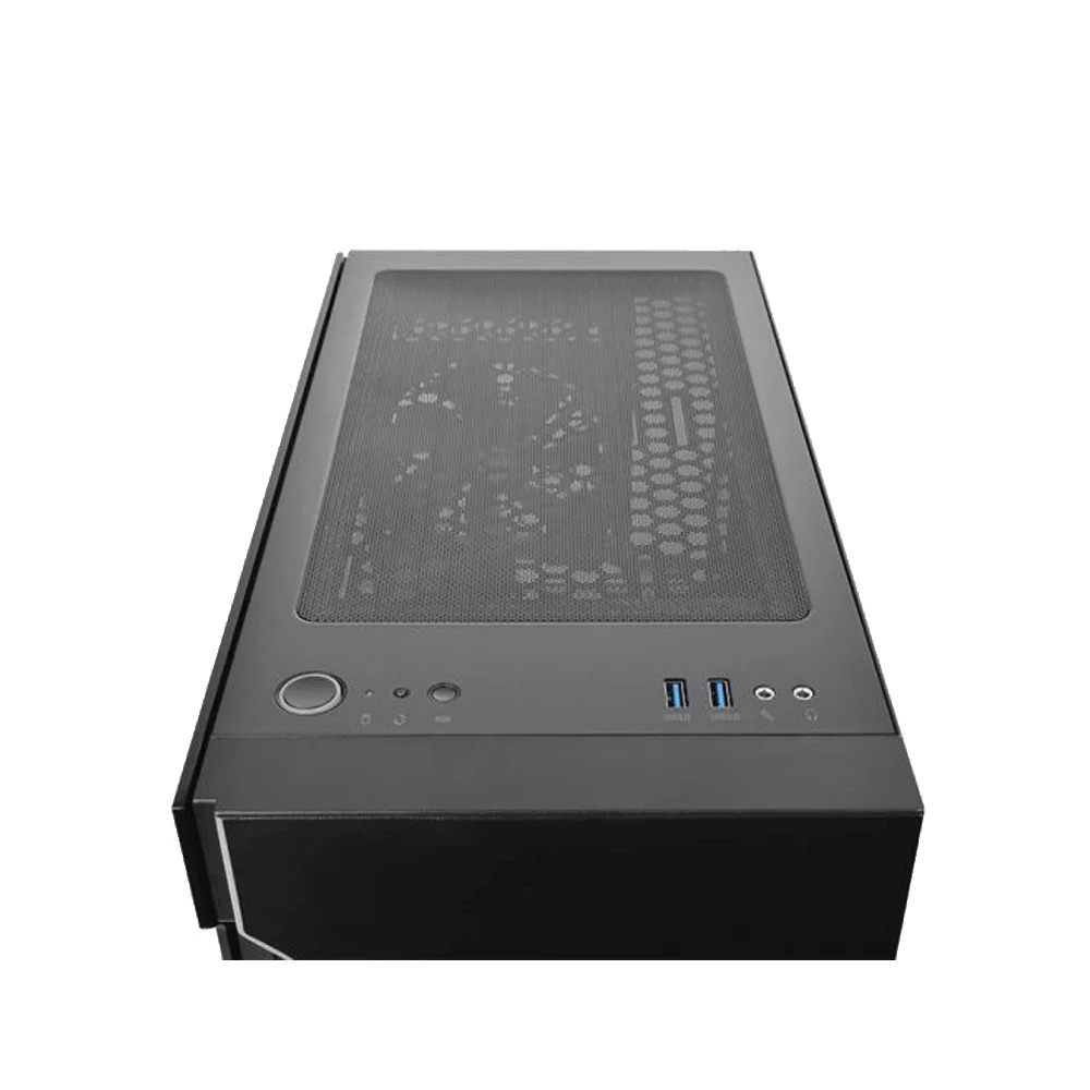 GABINETE THERMAL H200 BLACK TG RGB 1FAN CA-3M3-60M1WU-00 FUENTE 600W 80P IN