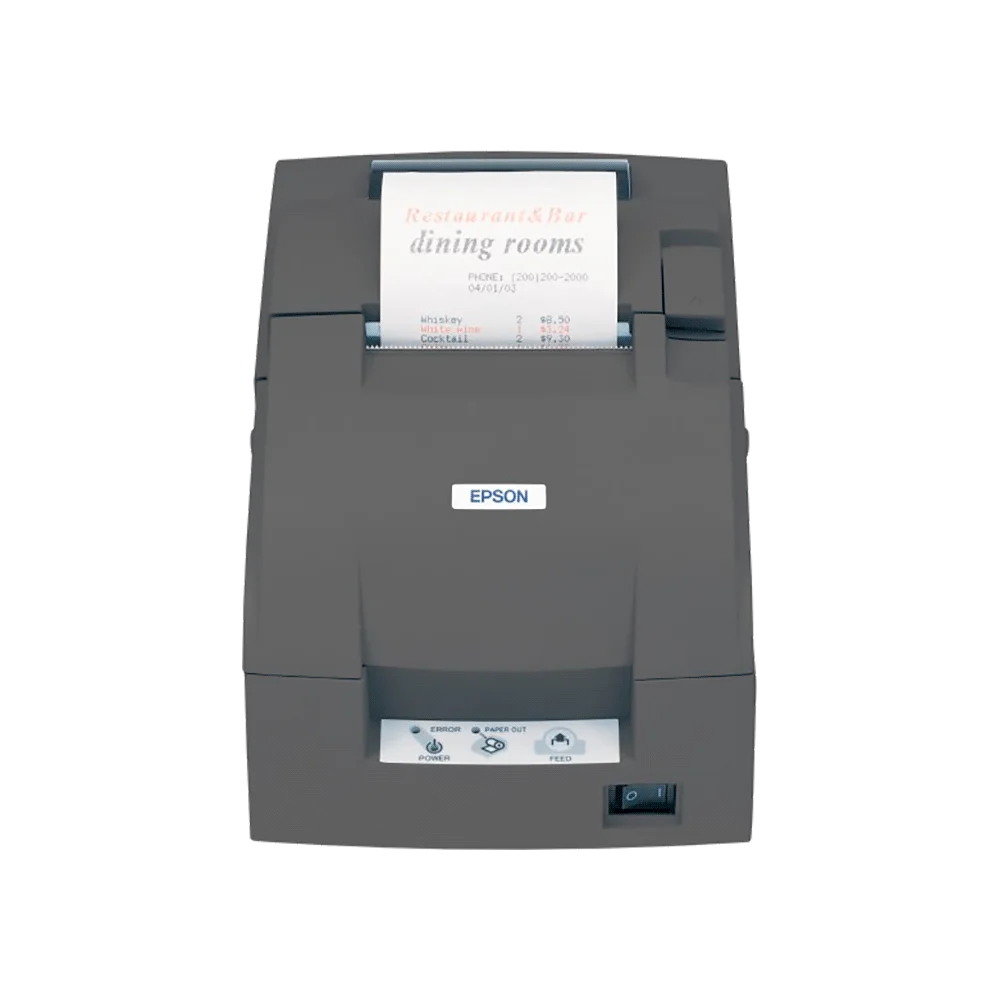 IMPRESORA MATRICIAL EPSON TMU220D-653 S/KIT SERIAL BIVOLT GRIS OSCURO