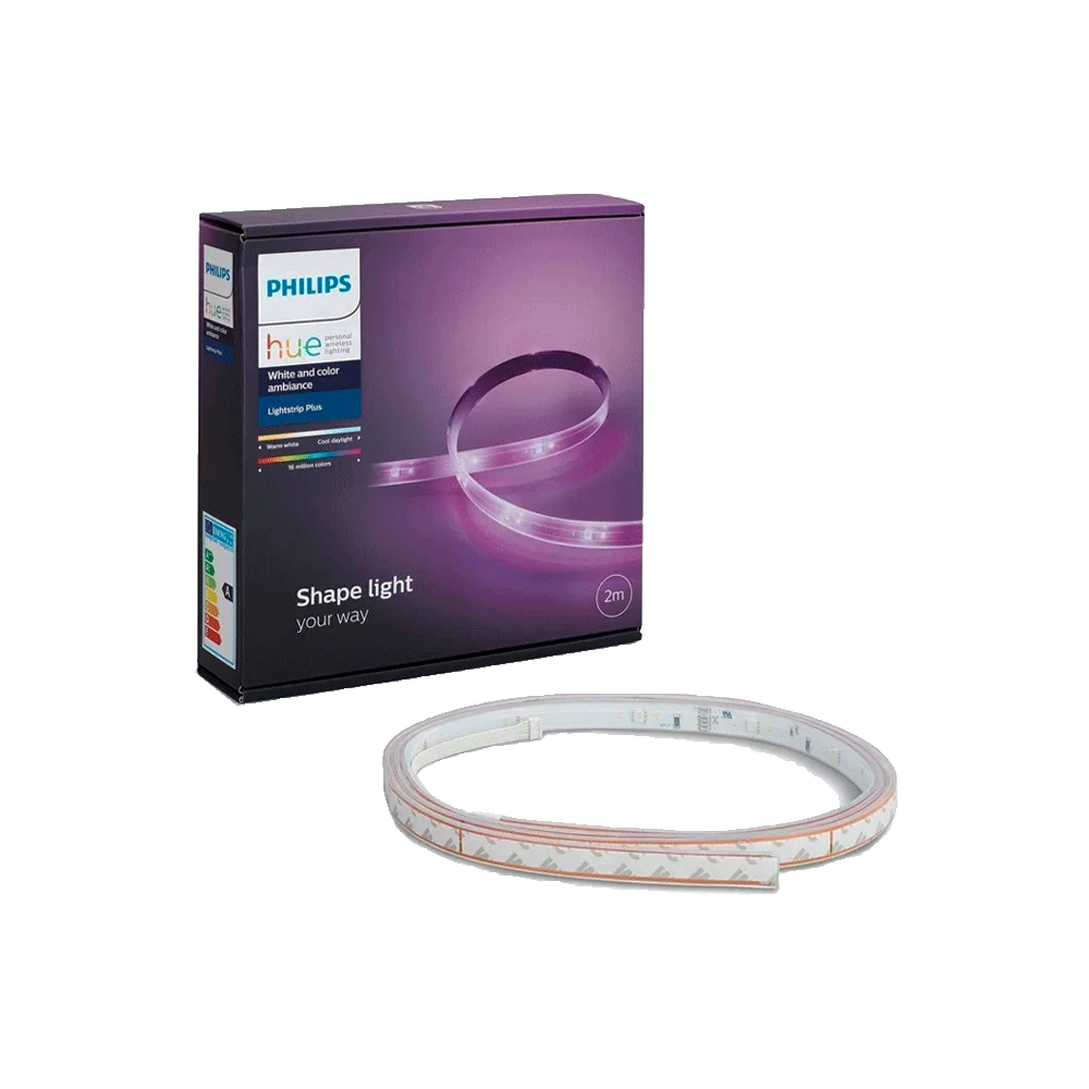 IOT PHILIPS KIT BASE CINTA LED COLOR HUE PLUS V4 EMEA 20W/2M