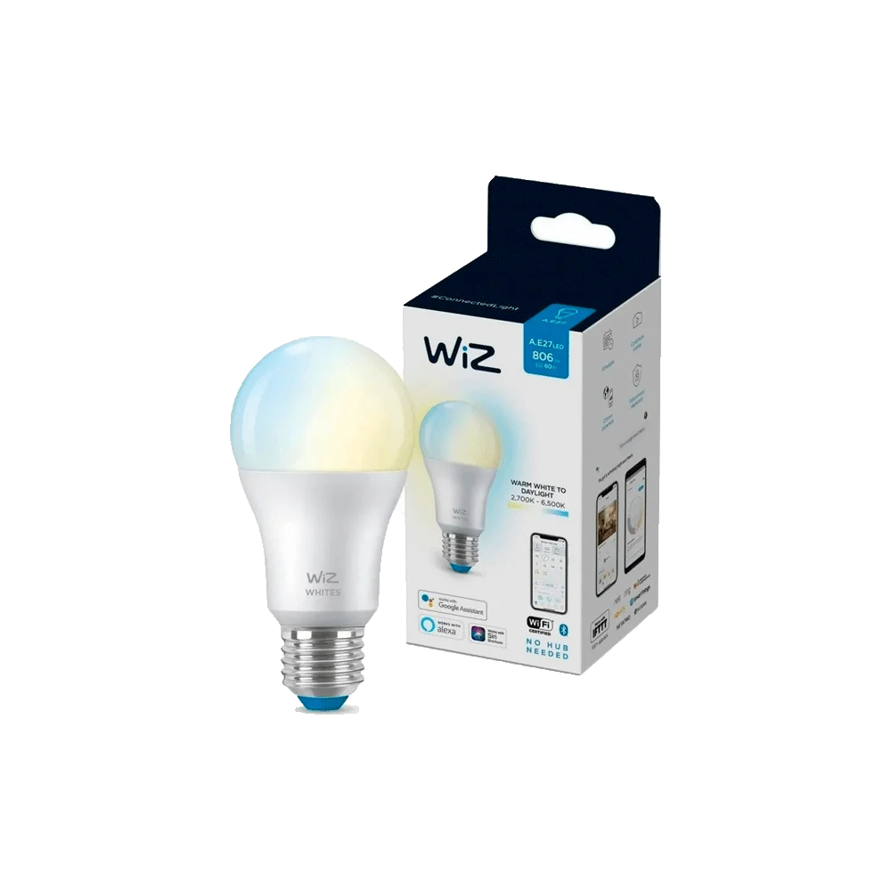 IOT WIZ FOCO BLANCO 220V 9W A60 E27 LUZ CALIDA/FRIA