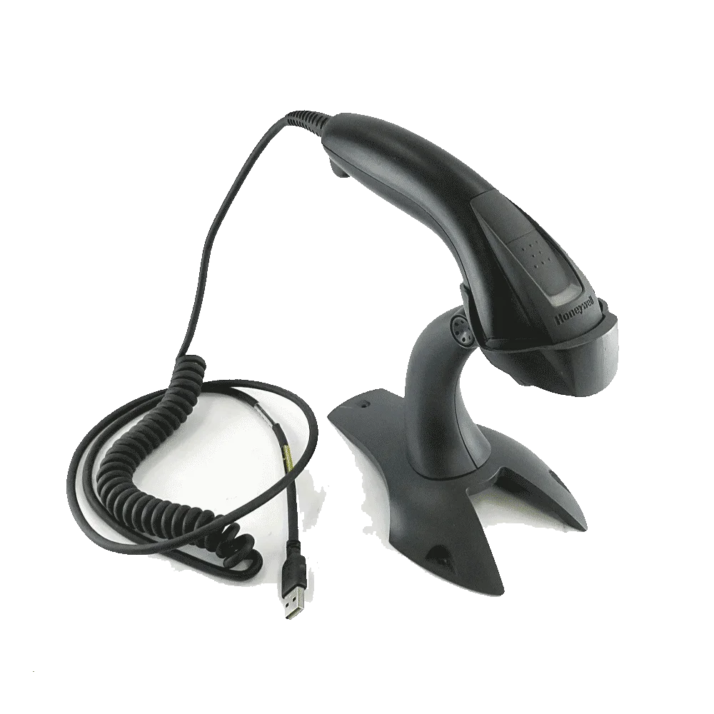 LECTOR HONEYWELL VOYAGER 1200G 1D LASER USB C/SOPORTE NEGRO