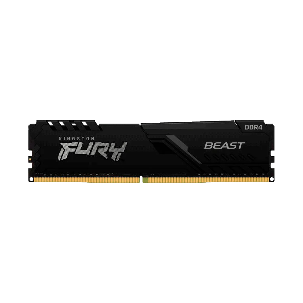 MEMORIA RAM DDR4 32GB 2666 KINGSTON FURY BEAST BK KF426C16BB/32