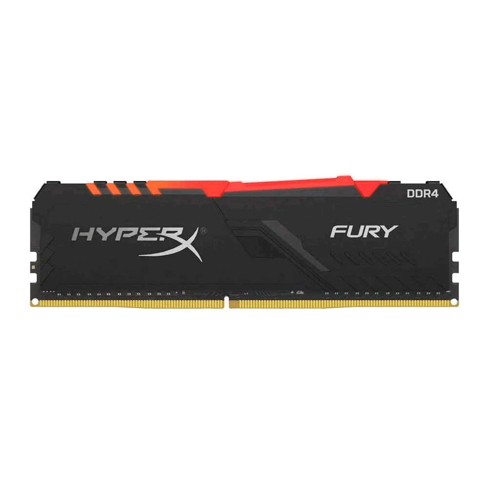 MEMORIA RAM DDR4 8GB 3466 KING HYPX FURY BK HX434C16FB3A/8 RGB