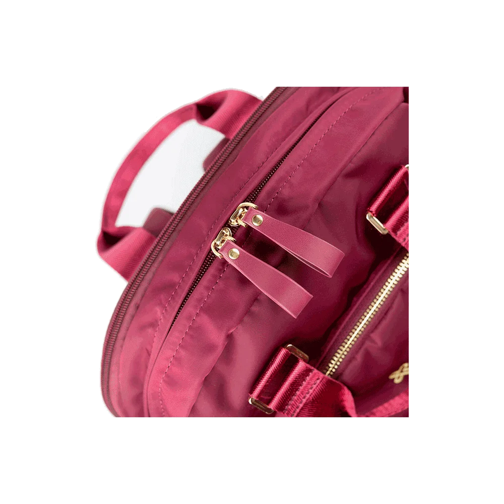 MOCHILA KLIP 15.6" KNB-468RD TOSCANA ROJO