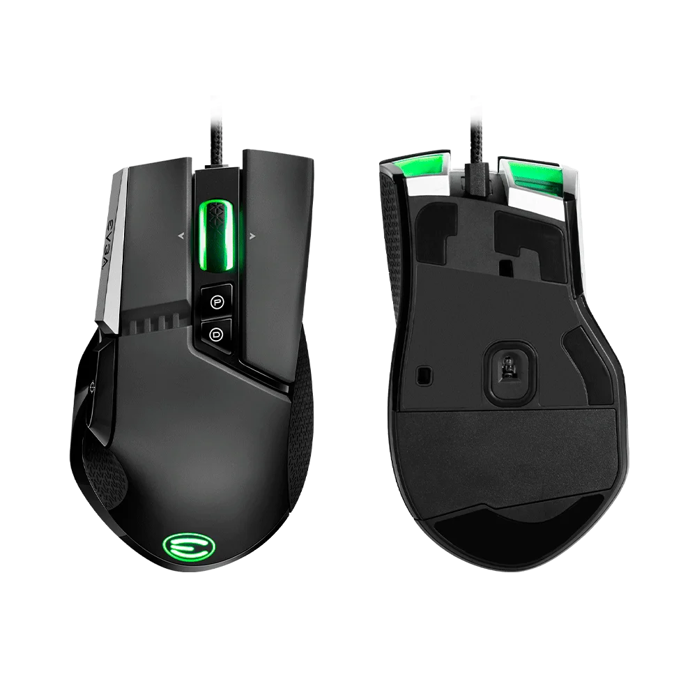 MOUSE GAMER USB 903-W1-17BK-K3 EVGA X17 16000DPI/10 BOT/RGB/NEGRO