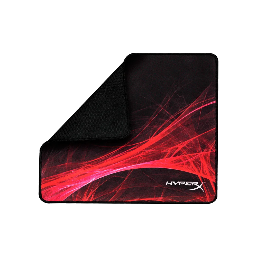 MOUSEPAD GAMER HYPERX HX-MPFS-S-M FURY S PRO SPEED MEDIANO NEGRO/ROJO