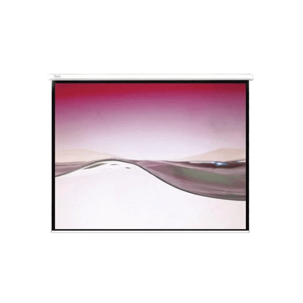 PANTALLA PROYECTOR KLIP 72" KPS-301 4:3 MANUAL BLANCO TECHO/PARED