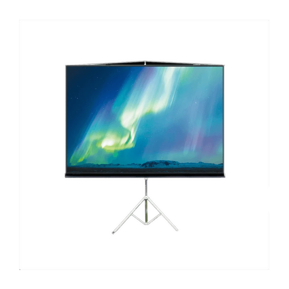 PANTALLA PROYECTOR KLIP 92" KPS-113 16:9 MANUAL C/TRIPE BLANCO